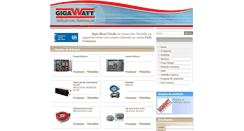 Desktop Screenshot of gigawattsistemas.com.br
